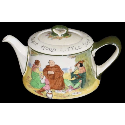 127 - A Royal Doulton Teapot 'Under the Greenwood Tree'