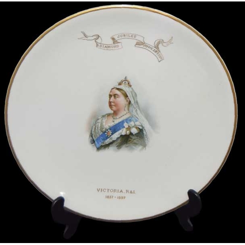 129 - A Queen Victoria Diamond Jubilee Plate