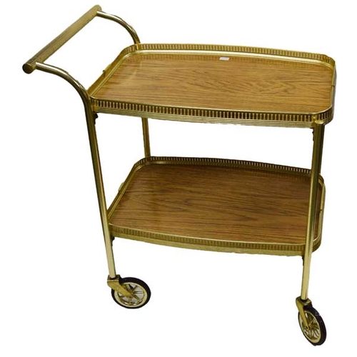 22 - A Two Tier Gilted Trolley