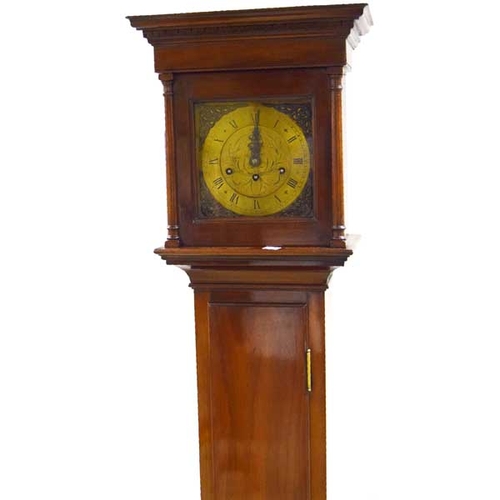 240 - A Very Nice Mahogany Cased Granddaughter Clock