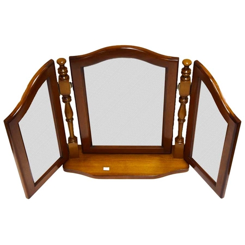 287 - A Three Fold Dressing Table Mirror