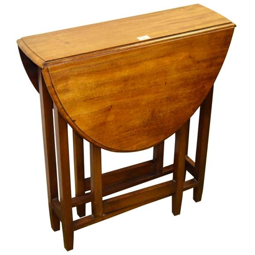 399 - A Mahogany Sutherland Table