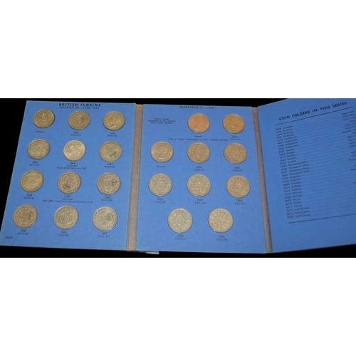 706 - A Full Set of Great Britain Florins / 10 Pence Collection (1941 - 1971)