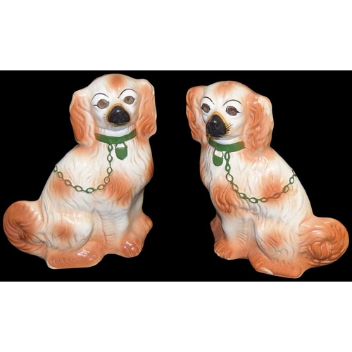 11 - A Good Pair of Staffordshire Dogs