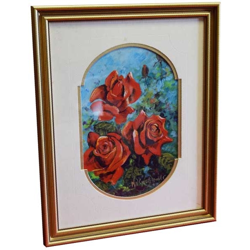 152 - An Oil Painting 'Still Life, Roses' - Miles Gaythwaite