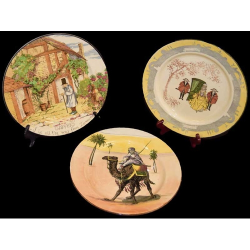 179 - A Nice Lot of Three Large Royal Doulton Character Plates