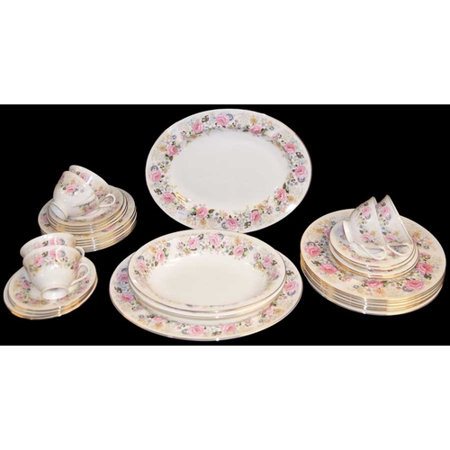 208 - A Royal Kent Bone China Tea and Dinner Set