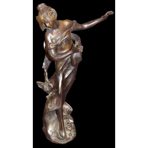 231 - A Very Nice Bronze Figurine - 'Dancer'