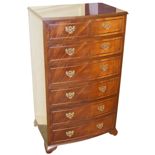 24a - A Slimline Chest of Seven Drawers