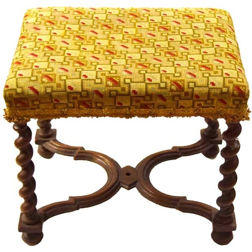 273 - A William & Mary Style Antique Stool