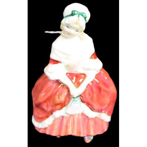 348 - A Small Royal Doulton Figurine 'Peggy' a/f