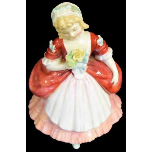 351 - A Small Royal Doulton Figurine 'Valerie'