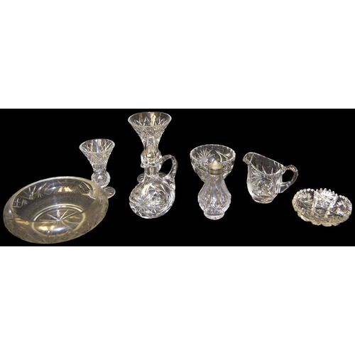 419 - A Collection of Crystal Ware