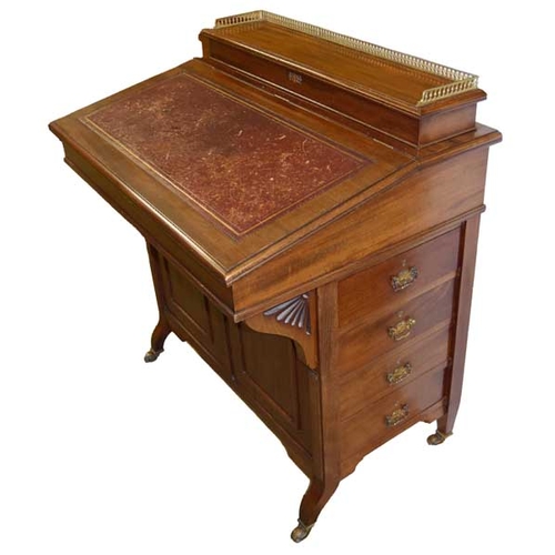 165 - A Victorian Davenport Desk