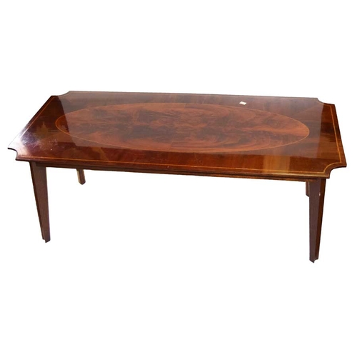 193 - A Nice Inlaid Mahogany Coffee Table