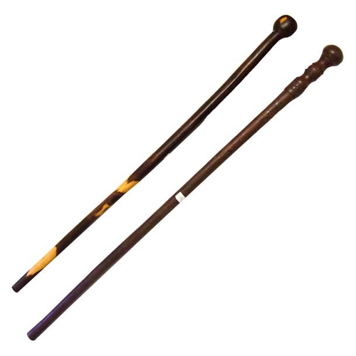 42 - A Lot of Two Handcrafted Walking Sticks