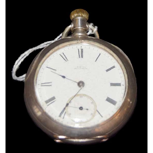 604 - A Coin Metal Pocket Watch