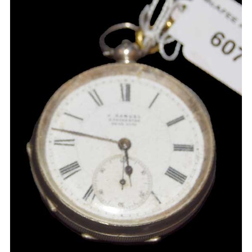 607 - A Silver Pocket Watch