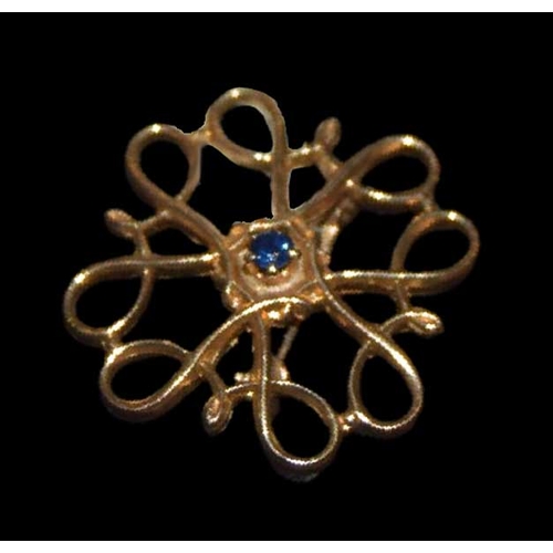 626 - A 9ct Gold Brooch