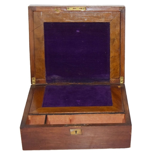 116 - A Nice Sized Inlaid Writing Box