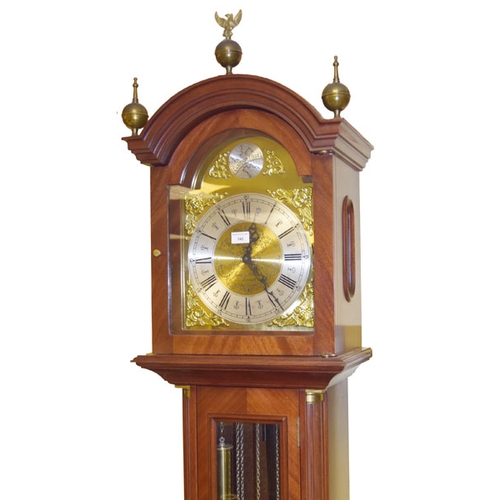 140 - A Very Nice Triple Weight Longcase Clock, James Stewart of Armagh