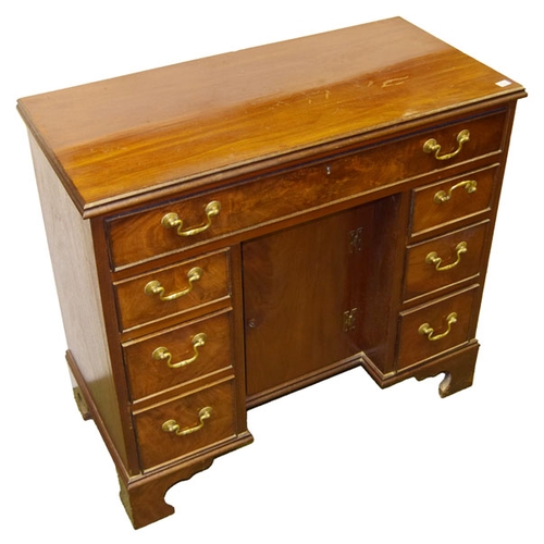 145 - A Very Nice Sized Small Kneehole Writing Desk