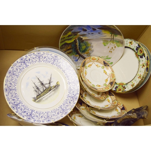 244 - A Large Lot of Wall and Other Plates