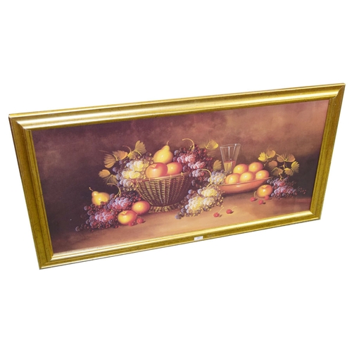 271 - A Large Gilt Framed  Still Life Picture