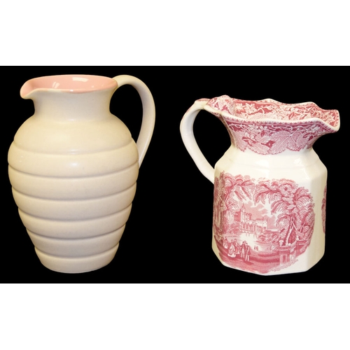 303 - A Masons Ironstone Jug and Another