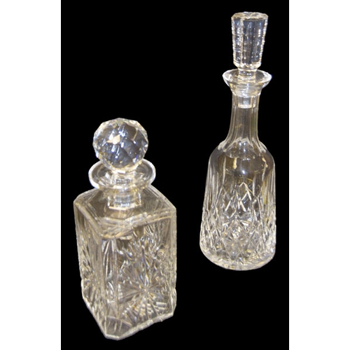 337 - A Waterford Crystal Decanter and Another Crystal Decanter