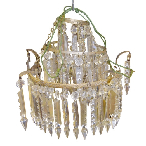 378 - A Nice Old Victorian Chandilier