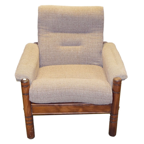 483 - A Pair of Upholstered Armchairs