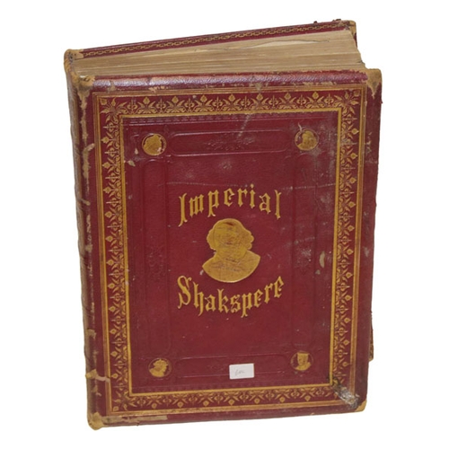 542 - Two Nicely Bound Volumes 'The Works of Shakespere' by James Knight