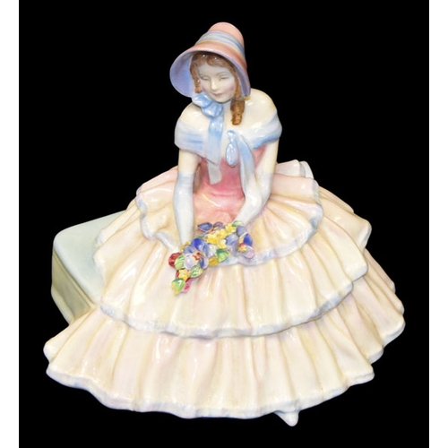 614 - A Royal Doulton Figurine 'Daydreams'