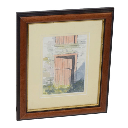 12 - A Watercolour 'The Half Door' - Rodger Waring