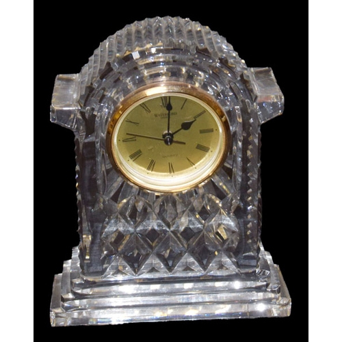 137 - A Waterford Crystal Mantle Clock