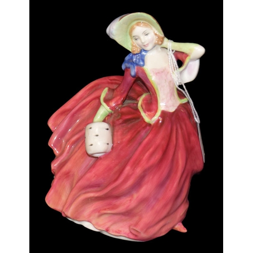 151 - A Royal Doulton Figurine 'Autumn Breezes''