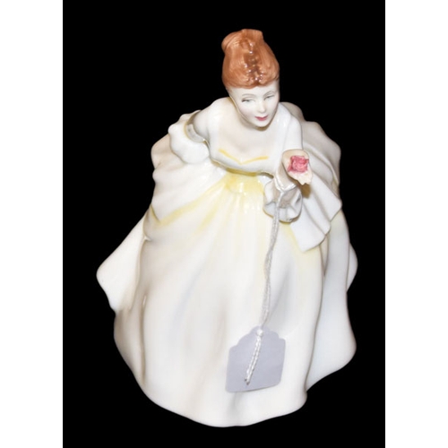 153 - A Royal Doulton Figurine 'Flowers of Love'