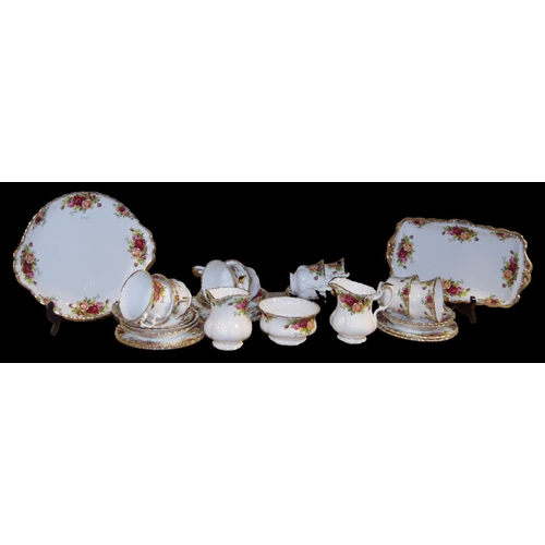 174 - A Royal Albert 'Old Country Rose' Teaset