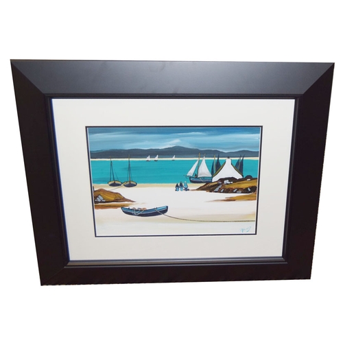 326 - A Framed Oil Painting 'By Emerald Waters' - J P Rooney