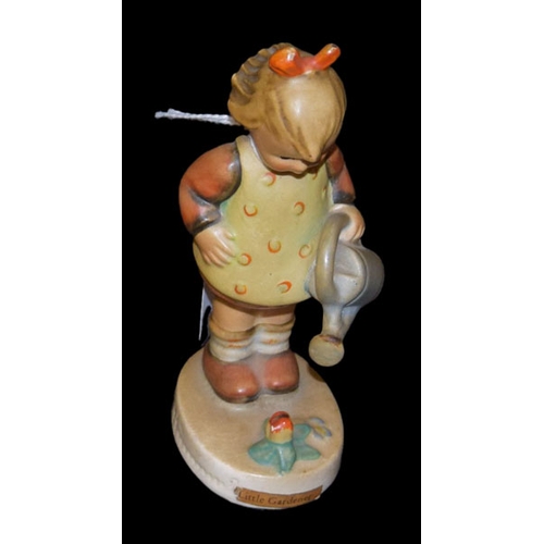 350 - A Hummel Figurine 'Boy with Umbrella'