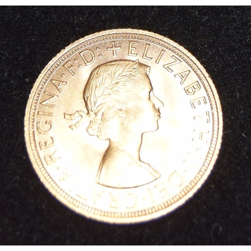 400c - A 1958 Gold Sovereign