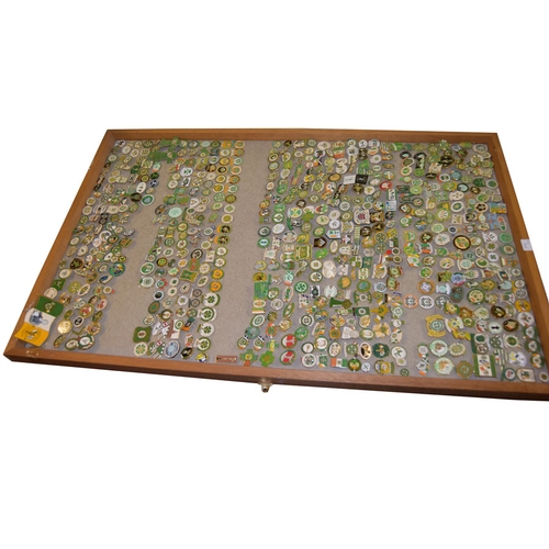 411 - A Very Large Card of Mainly Celitc Football Badges