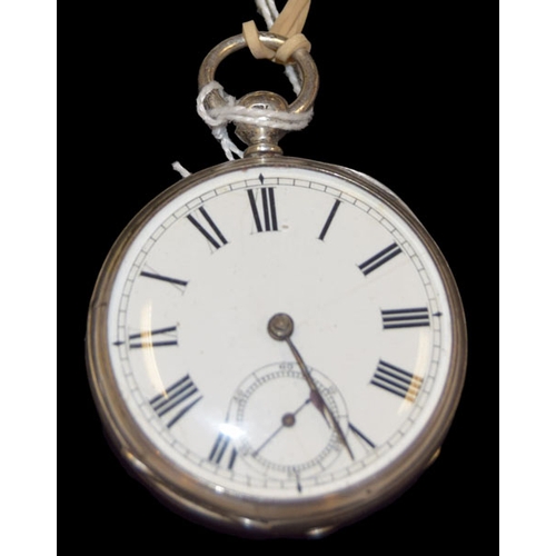 421 - A Very Nice Gents Silver Waltham Pocket Watch, Chester 1877