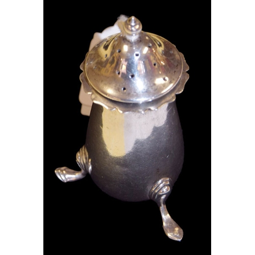 427 - A Silver Spice Pot, Birmingham 1904