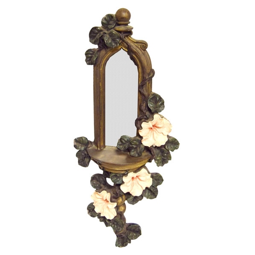 8 - An Unusual Mirror Backed Wall Bracket