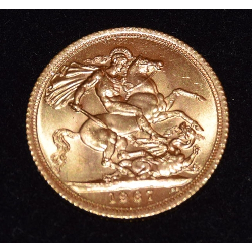 400 - A 1967 Gold Sovereign