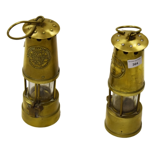364 - A Very Good Pair of Miners Lamps