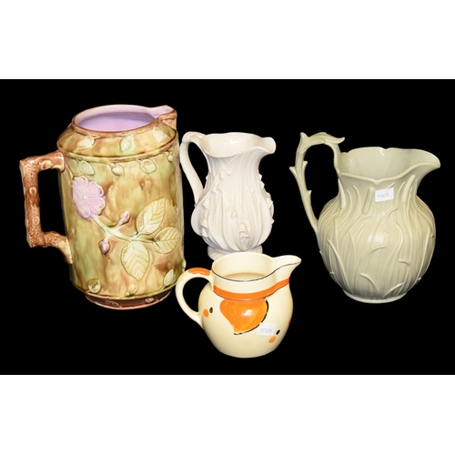 111 - A Large Glazed Jug and Three Others