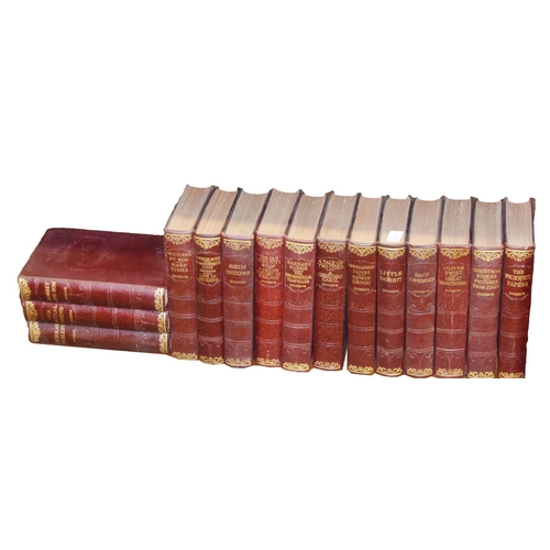 116 - A Good Set of Nicely Bound 'Dickens' Books